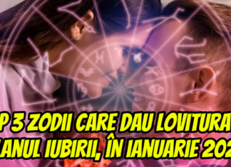 Top 3 zodii care dau lovitura în planul iubirii, în ianuarie 2026!