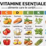Vitamine esențiale pentru organism. Ce alimente trebuie să consumăm pentru o sănătate optimă!